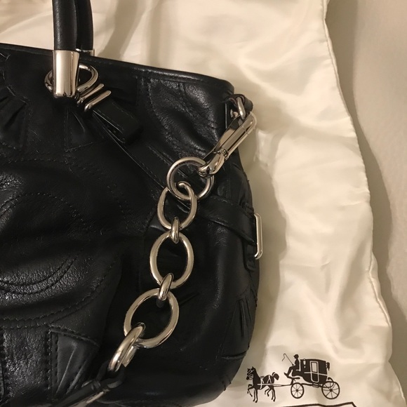 Coach Signature C Embossed leather handbag - Picture 3 of 16